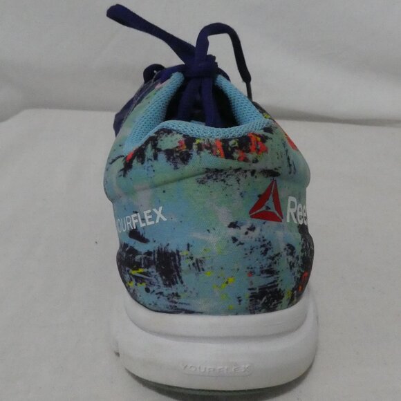 REEBOK - YourFlex - MicroWeb | 8.5 | Women's Trainette Blue Shoes - Picture 8 of 13